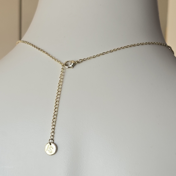 Wings Rhinestone Necklace - Picture 3 of 5